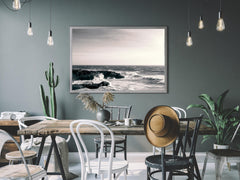 Stormy Coastal Landscape